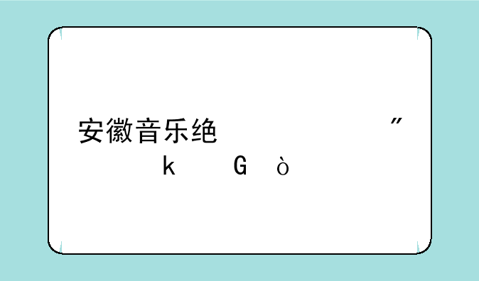 安徽音乐统考满分多少？